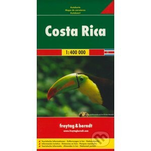 Costa Rica 1:400 000 - freytag&berndt