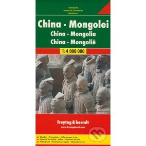 China, Mongolei 1:4 000 000 - freytag&berndt