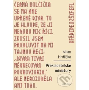 E-kniha Překladatelské miniatury - Milan Hrdlička