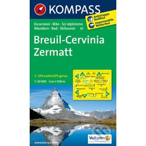 Breuil - Cervinia, Zermatt - Kompass