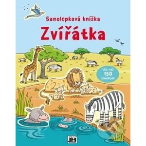 Samolepková knížka Zvířátka - Jiří Models
