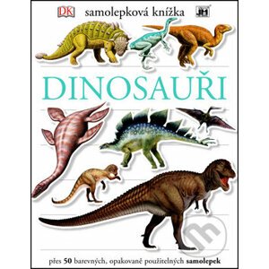 Samolepková knížka: Dinosauři - Jiří Models