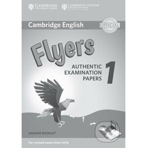 Cambridge English Flyers 1 for Revised Exam from 2018 Answer Booklet - Karen Saxby