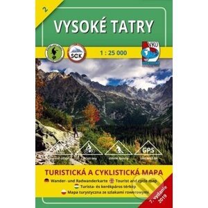 Vysoké Tatry 1:25 000 - VKÚ Harmanec