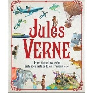 Dvacet tisíc mil pod mořem, Cesta kolem světa za 80 dní, Tajuplný ostrov - Jules Verne