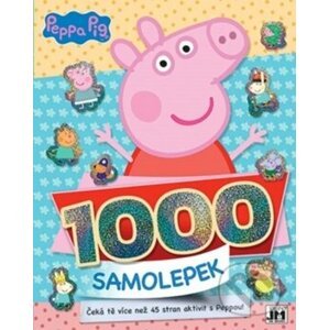 Peppa Pig - 1000 samolepek - Jiří Models