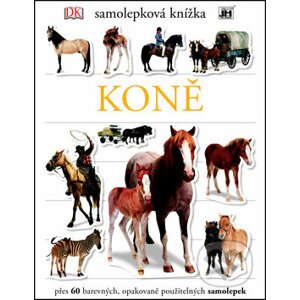 Samolepková knížka: Koně - Jiří Models