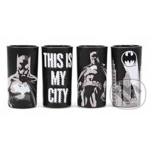 Pohár DC Comics/Batman: Poses set 4 kusy - Batman