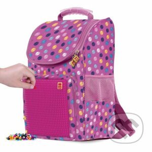 Školská taška bubblegum ružová 21 l - Pixie Crew