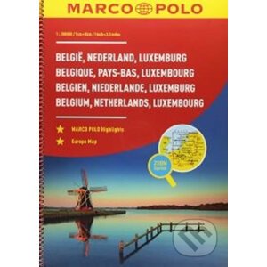 Benelux, Belgien, Niederlande, Luxemburg 1:200 000 - Marco Polo