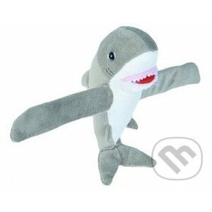 Plyšáček objímáček Žralok bílý 20 cm - EDEN