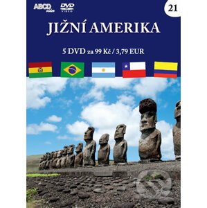 Jižní Amerika - 5 DVD CD