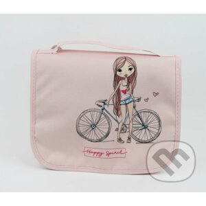 Cestovní kosmetická taška: Dívka - Happy Spirit