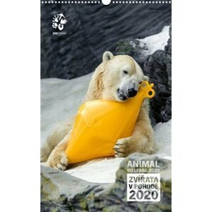 Nástěnný kalendář Zoo Praha 2020 - Zvířata v pohodě - Zoologická zahrada v Praze