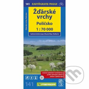 Žďárské vrchy, Poličsko 1:70 000 - Kartografie Praha