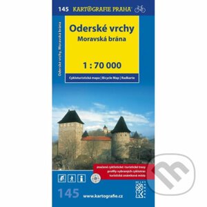 Oderské vrchy, Moravská brána 1:70 000 - Kartografie Praha