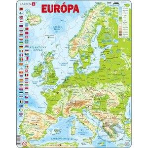 Európa (všeobecnozemepisná) - Larsen
