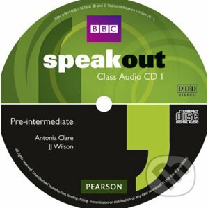 Speakout Pre-Intermediate Class CD (x3) - Antonia Clare