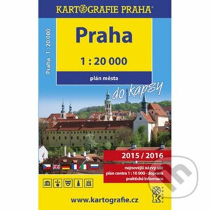 Praha do kapsy 1:20 000 - Kartografie Praha