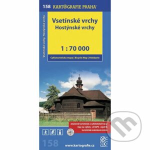 Vsetínské vrchy, Hostýnské vrchy 1:70 000 - Kartografie Praha
