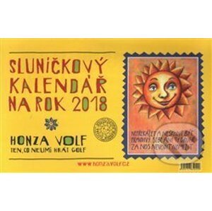 Sluníčkový kalendář 2018 - stolní - Honza Volf, Honza Volf (ilustrácie)