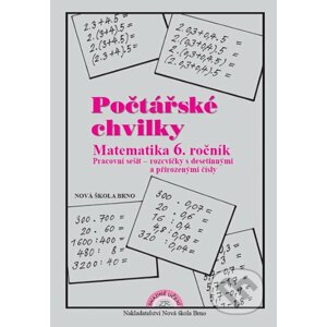 Počtářské chvilky: Matematika 6 ročník - pracovní sešit - Zdena Rosecká