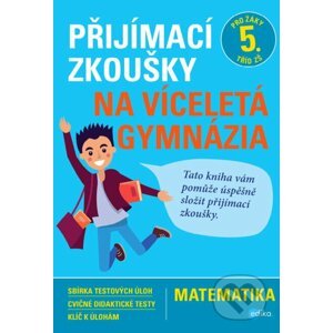 E-kniha Přijímací zkoušky na víceletá gymnázia – matematika - Stanislav Sedláček