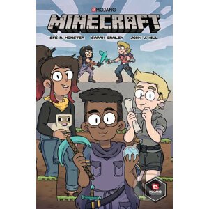 Minecraft komiks: První kniha příběhů - Sfé R. Monster, Sarah Graley (Ilustrácie)