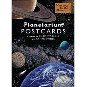 Planetarium Postcards - Raman Prinja, Chris Wormell (ilustrácie)
