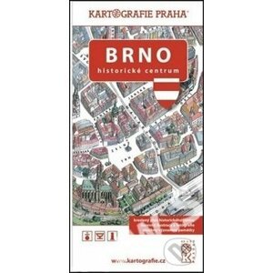 Brno Historické centrum - Kartografie Praha