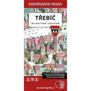 Třebíč Historické centrum - Kartografie Praha