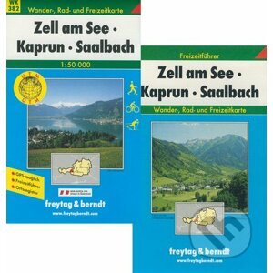 Zell am See, Kaprun, Saalbach 1:50 000 - freytag&berndt