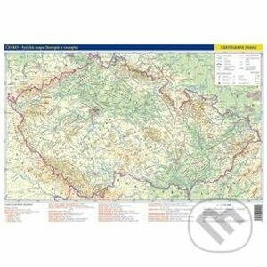 Česko Příruční mapa - Kartografie Praha