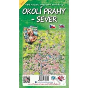 Okolí Prahy - sever - Malované Mapy