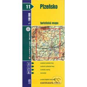 Plzeňsko 1:100 000 - Kartografie Praha