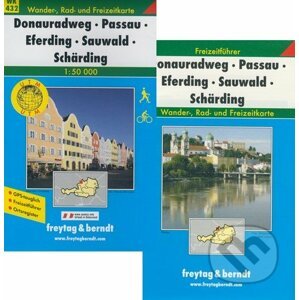 Donauradweg, Passau, Eferding, Sauwald, Schärding 1:50 000 - freytag&berndt