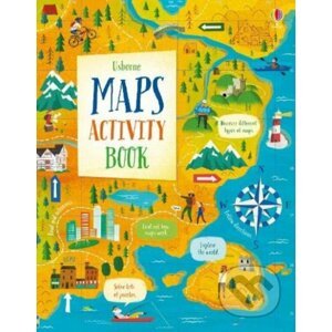 Maps Activity Book - Usborne