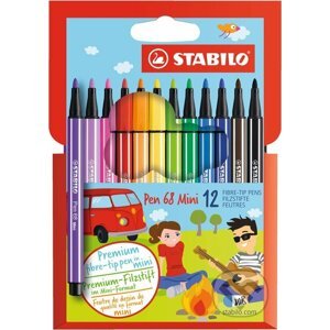 STABILO Pen 68 Mini - Kartónové Púzdro - STABILO