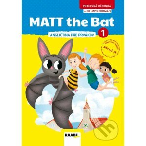 MATT the bat 1 – pracovná učebnica - Miluška Karásková, Lucie Krejčí, Jakub Cenkl (ilustrácie), Bára Buchalová (ilustrácie)