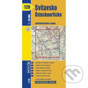 1: 70T(126)-Svitavsko, Ústeckoorlicko (cyklomapa) - Kartografie Praha