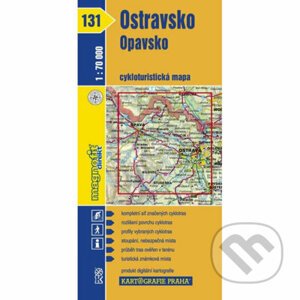 1: 70T(131)-Ostravsko,Opavsko (cyklomapa) - Kartografie Praha