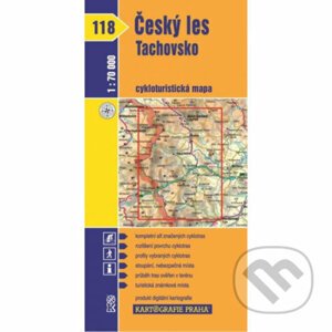 1: 70T(118)-Český les, Tachovsko (cyklomapa) - Kartografie Praha