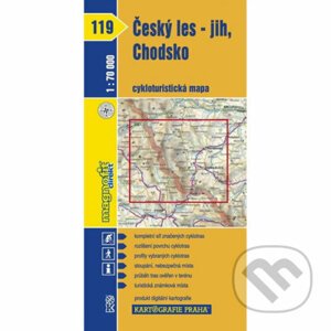 1: 70T(119)-Český les-jih,Chodsko (cyklomapa) - Kartografie Praha
