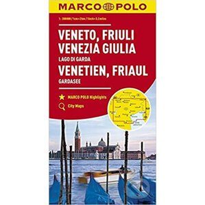 Itálie č. 4 - Veneto, Friaul 1:200T MD - Marco Polo