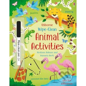 Wipe-Clean: Animal Activities - Kirsteen Robson, Manuela Berti (ilustrátor)
