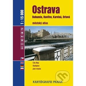 Ostrava 1:15000 - Bohumín, Havířov, Karviná, Orlová