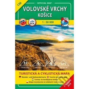 Volovské vrchy Košice 1:50 000 - VKÚ Harmanec