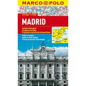 Madrid - City map 1:15 000 - Marco Polo