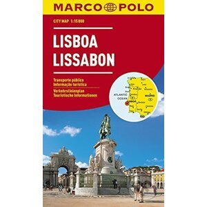 Lissabon/Lisbon - City Map 1:15 000 - Marco Polo