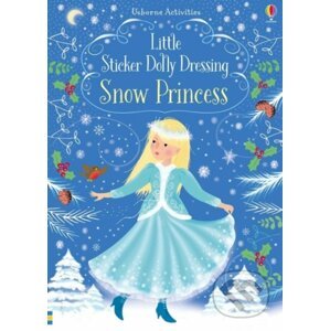 Little Sticker Dolly Dressing Snow Princess - Fiona Watt